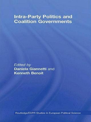 bokomslag Intra-Party Politics and Coalition Governments