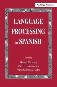 bokomslag Language Processing in Spanish