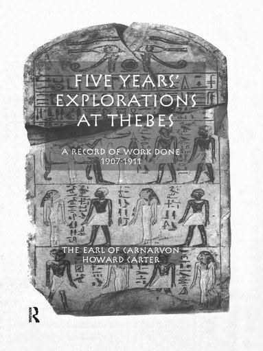 Howard Carter - Five Years Exploration At Thebes, Häftad
