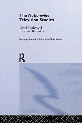 Charlotte Brunsdon, David Morley - Nationwide Television Studies, Häftad