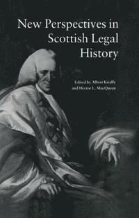 bokomslag New Perspectives in Scottish Legal History
