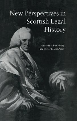 A. K. R Kiralfy, Hector L MacQueen - New Perspectives in Scottish Legal History, Häftad