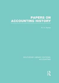 bokomslag Papers on Accounting History (RLE Accounting)