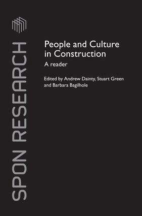 Andrew Dainty, Stuart Green, Barbara Bagilhole - People and Culture in Construction, Häftad
