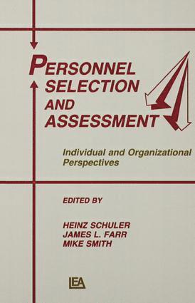 Personnel Selection and Assessment 1