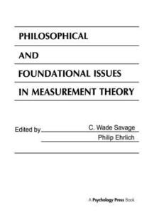 bokomslag Philosophical and Foundational Issues in Measurement Theory