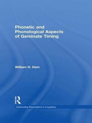 Phonetic and Phonological Aspects of Geminate Timing 1