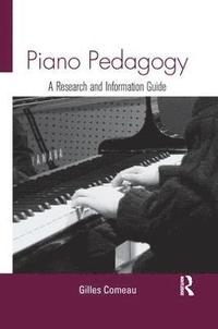 bokomslag Piano Pedagogy