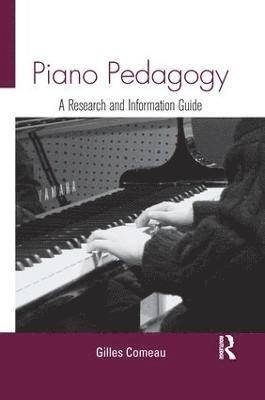 bokomslag Piano Pedagogy