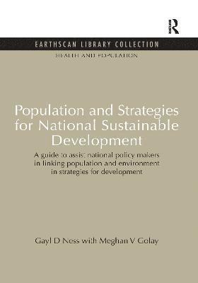 Population and Strategies for National Sustainable Development 1