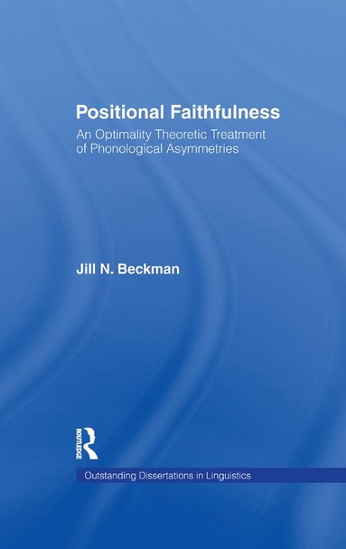 bokomslag Positional Faithfulness