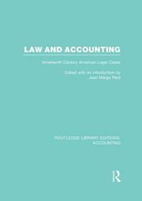 bokomslag Law and Accounting (RLE Accounting)