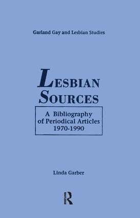 Linda Garber - Lesbian Sources, Häftad