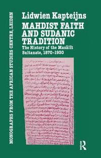 bokomslag Mahdish Faith and Sudanic Tradition