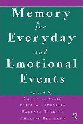 Memory for Everyday and Emotional Events 1