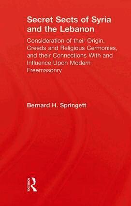 Secret Sects Of Syria