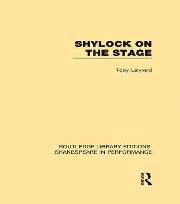 Shylock on the Stage 1