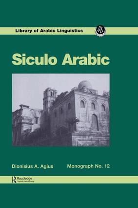 Dionisius A Agius - Siculo Arabic, Häftad