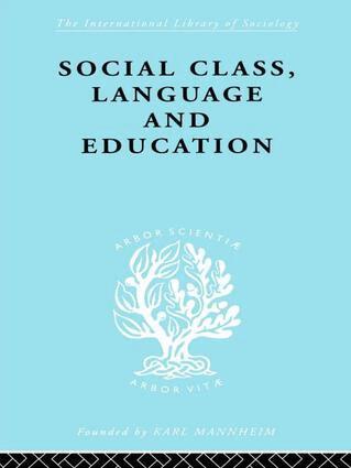Denis Lawton - Social Class Language and Education, Häftad