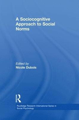 bokomslag Sociocognitive Approach to Social Norms