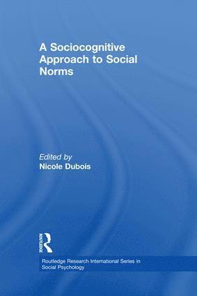 A Sociocognitive Approach to Social Norms 1