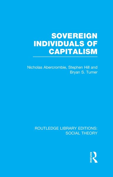 bokomslag Sovereign Individuals of Capitalism