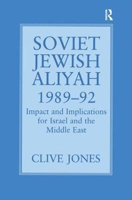 bokomslag Soviet Jewish Aliyah, 1989-92