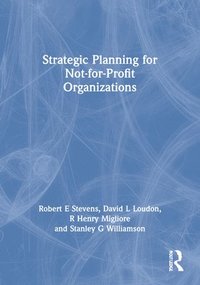 bokomslag Strategic Planning for Not-for-Profit Organizations