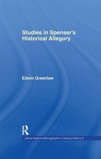 bokomslag Studies in Spenser's Historical Allegory