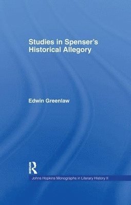 bokomslag Studies in Spenser's Historical Allegory