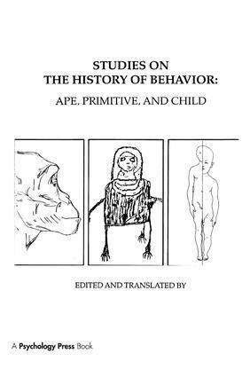 L.S. Vygotsky, A.R. Luria, Victor I. Golod - Studies on the History of Behavior, Häftad