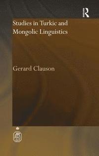 bokomslag Studies in Turkic and Mongolic Linguistics