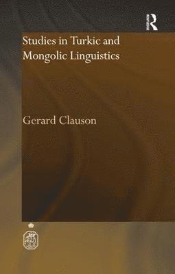 Studies in Turkic and Mongolic Linguistics 1