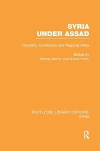 bokomslag Syria Under Assad (RLE Syria)