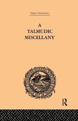 bokomslag A Talmudic Miscellany