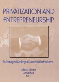 bokomslag Privatization and Entrepreneurship