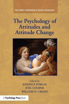 Joseph P. Forgas, Joel Cooper, William D. Crano - Psychology of Attitudes and Attitude Change, Häftad