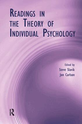 Steve Slavik, Jon Carlson - Readings in the Theory of Individual Psychology, Häftad