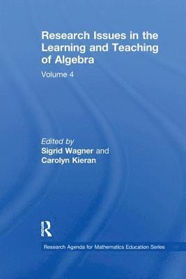 bokomslag Research Issues in the Learning and Teaching of Algebra