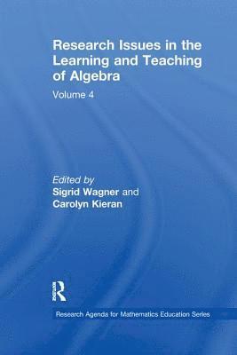 Research Issues in the Learning and Teaching of Algebra 1