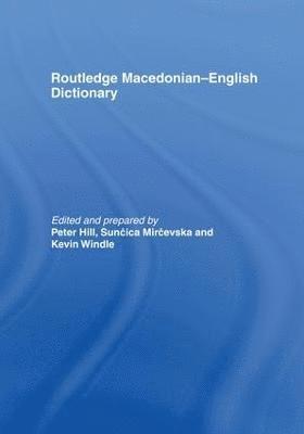 bokomslag Routledge Macedonian-English Dictionary