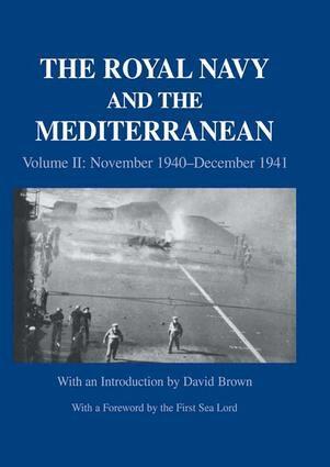 David Brown, David Brown - Royal Navy and the Mediterranean, Häftad