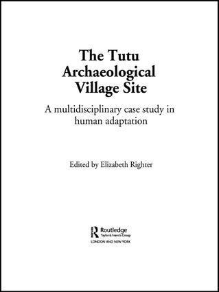Elizabeth Righter - Tutu Archaeological Village Site, Häftad