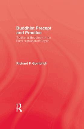 Richard F. Gombrich - Buddhist Precept & Practice, Häftad