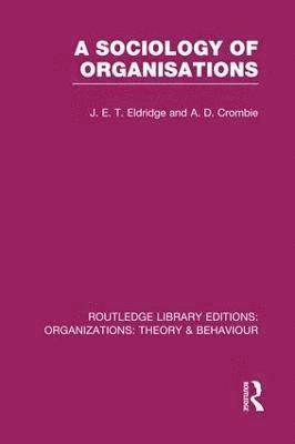 bokomslag A Sociology of Organisations (RLE: Organizations)