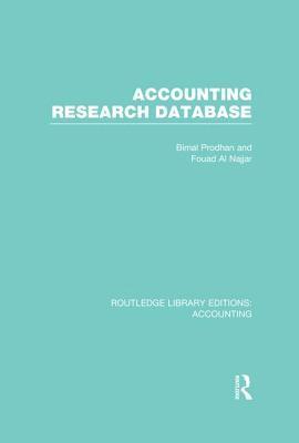 bokomslag Accounting Research Database (RLE Accounting)