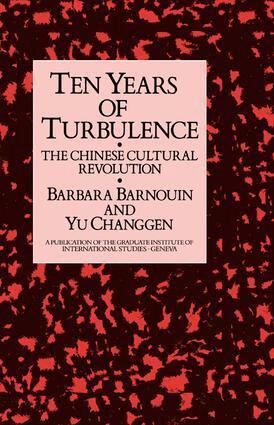Barbara Barnouin, Yu Changgen - Ten Years Of Turbulence, Häftad
