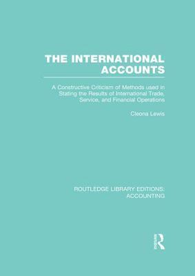 The International Accounts (RLE Accounting) 1