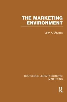 bokomslag Marketing Environment (RLE Marketing)
