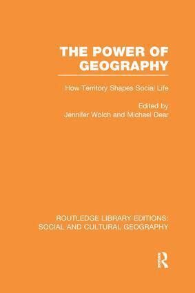 Jennifer Wolch, Michael Dear - Power of Geography (RLE Social & Cultural Geography), Häftad